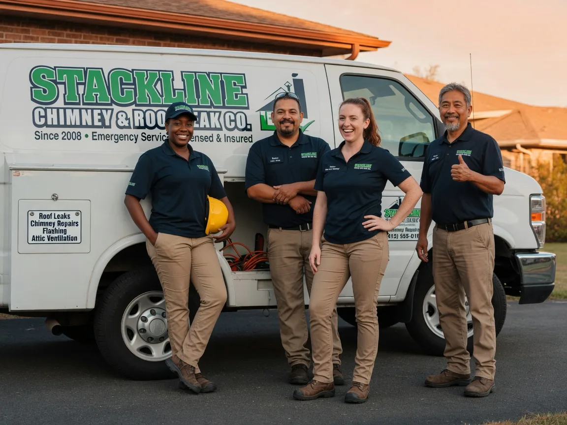 Chimney flashing repair company in Gilbert, MN